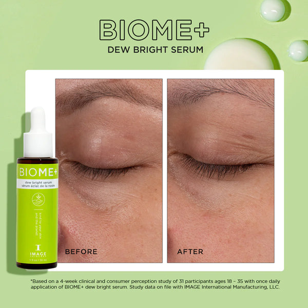 BIOME+ dew bright serum Size: 1 fl oz/30 mL