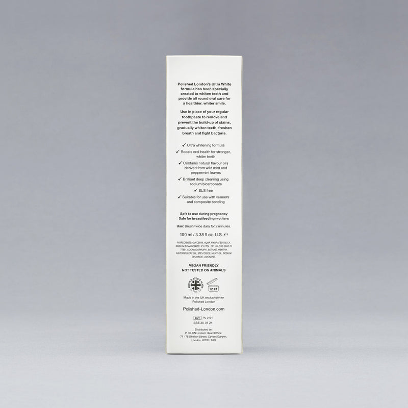 Polished London - ULTRA WHITE TOOTHPASTE X LMD