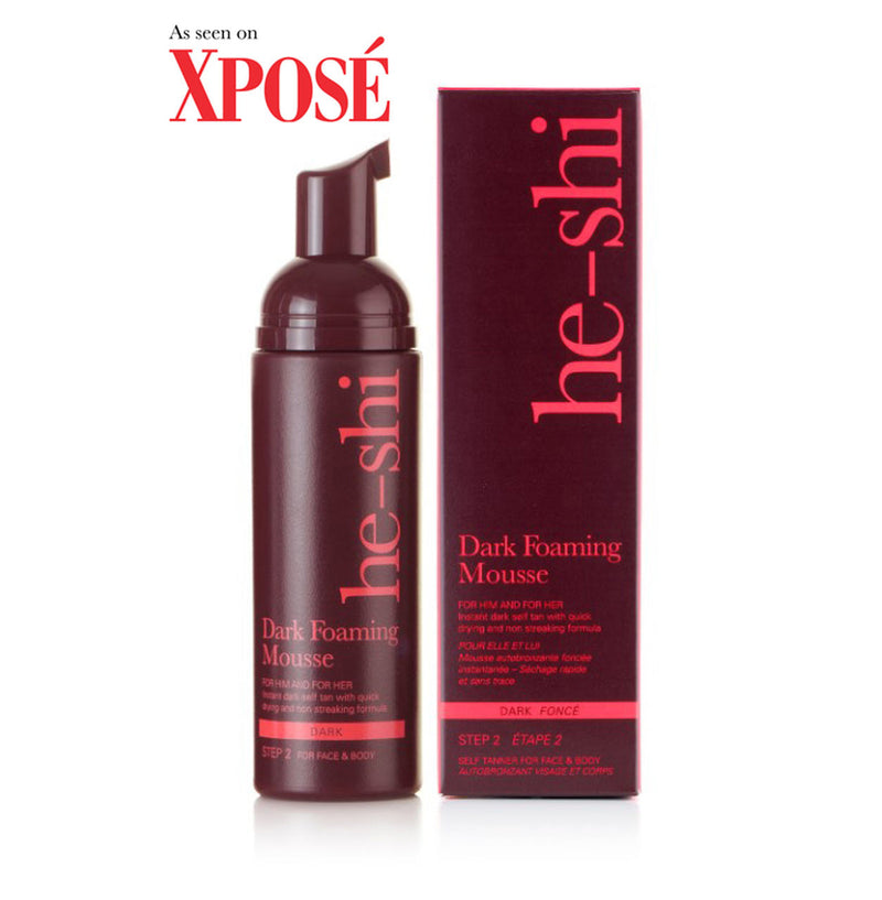 He-Shi Dark Foaming Mousse 150ml