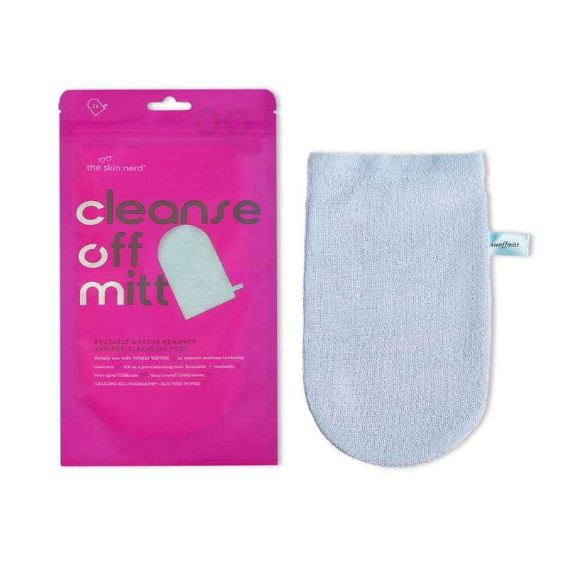 The Skin Nerd - Cleanse Off Mitt makeup remover - 3 pack